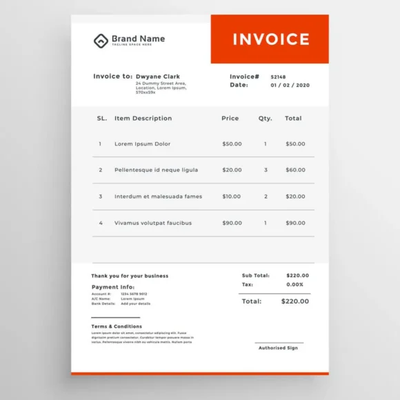 Invoice - Image 4
