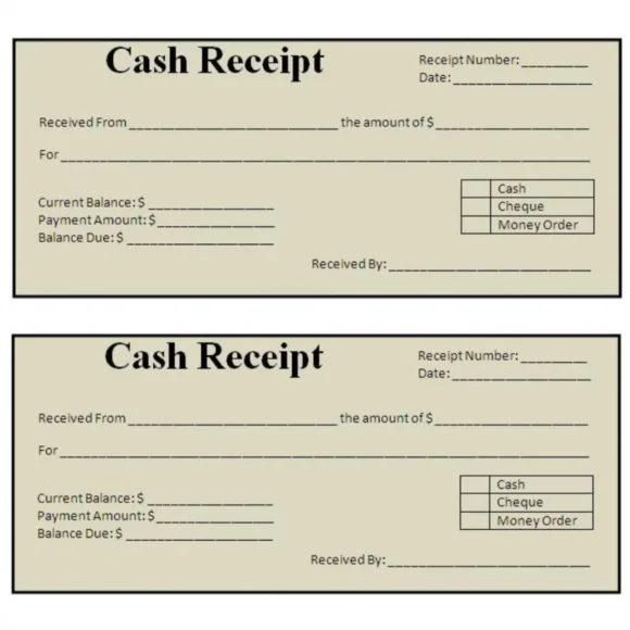 Receipt Voucher - Image 3