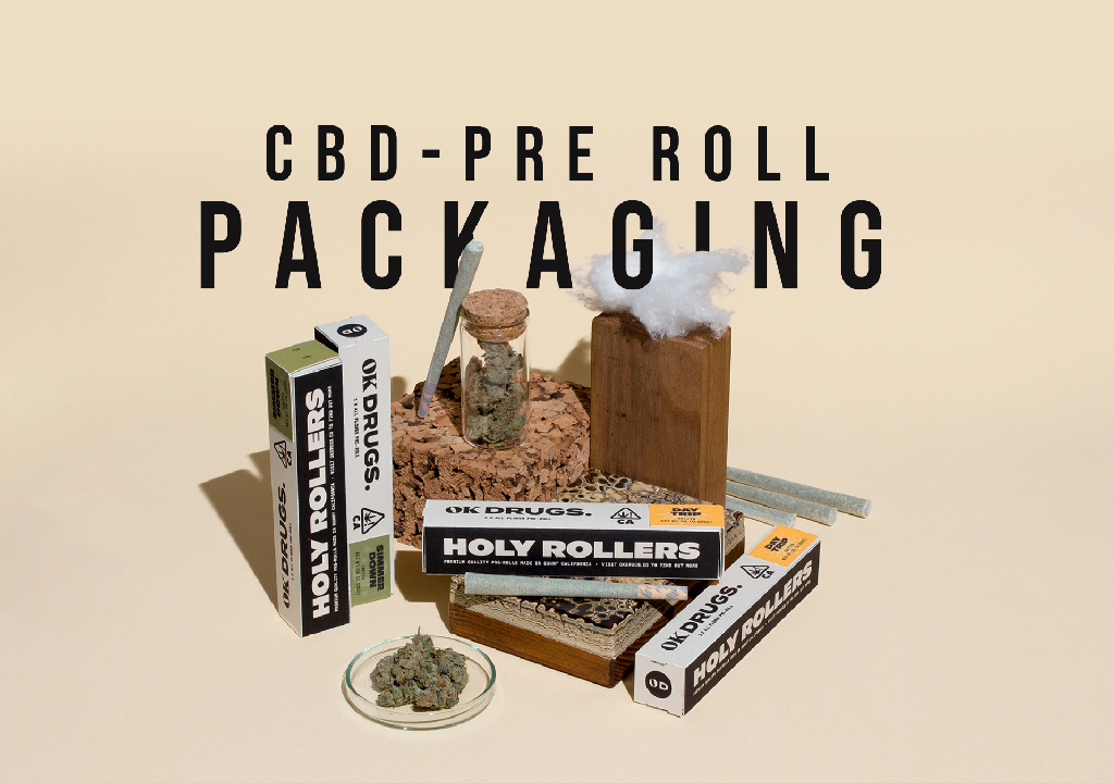 CBD pre roll packaging