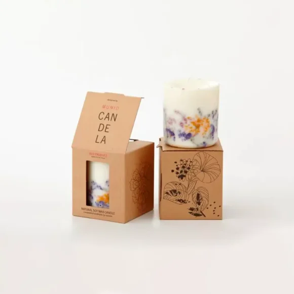 Candle boxes with window
