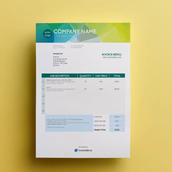 Invoice - Image 3