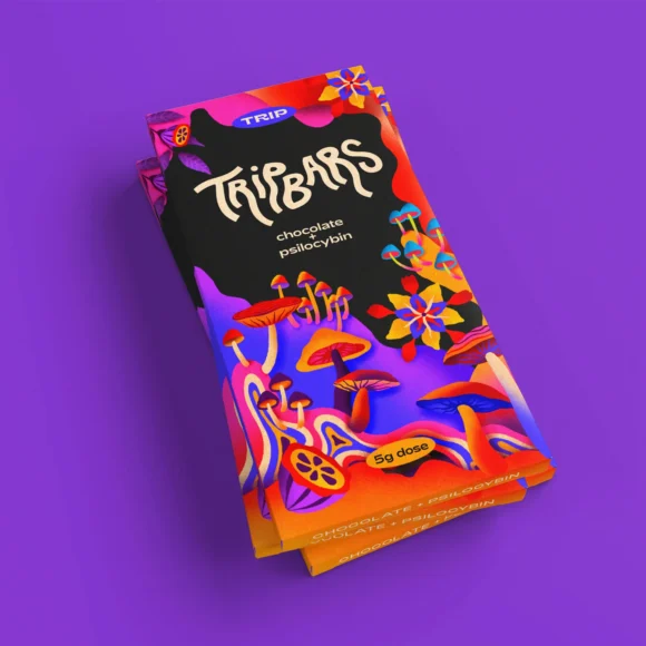 Mushroom Chocolate Bar Packaging