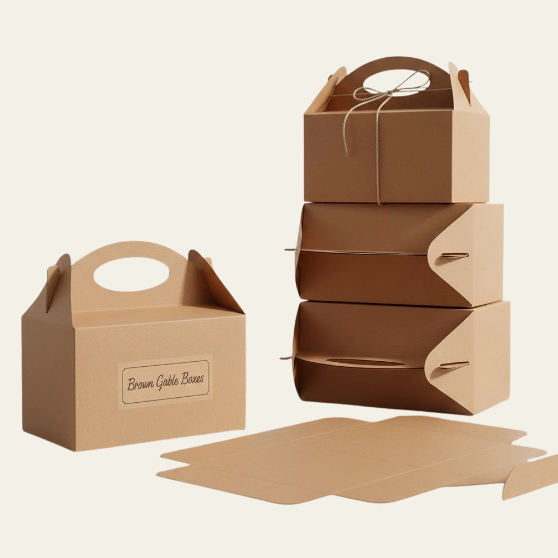 Kraft Gable Boxes - Image 2