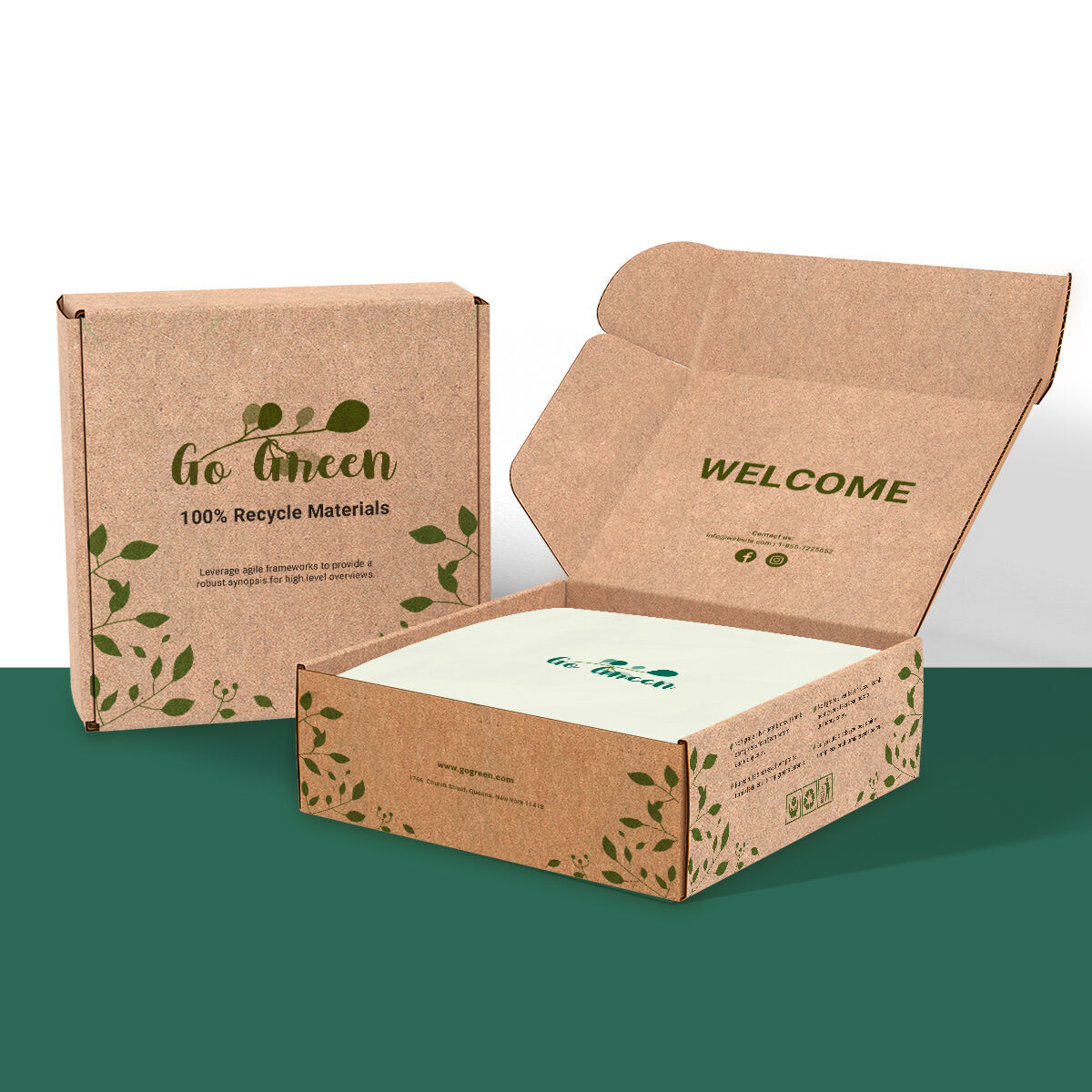 Kraft Mailer Boxes - Image 2