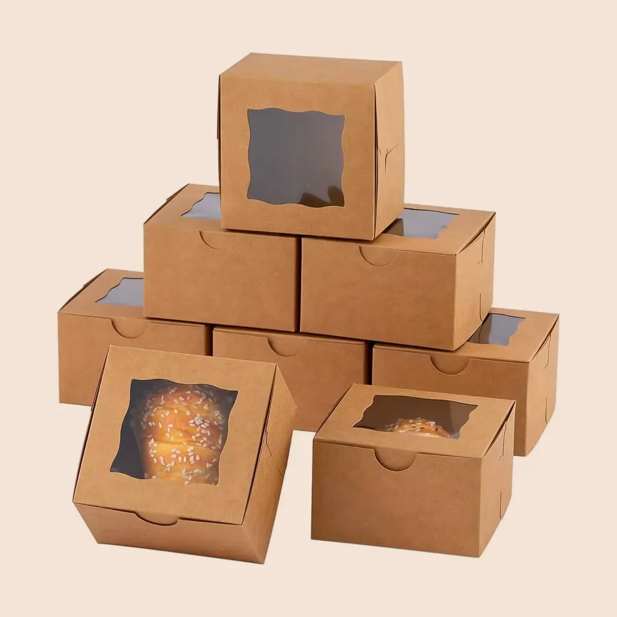 Kraft Paper Window Boxes - Image 2