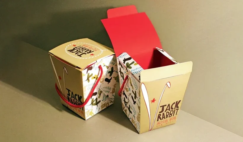 Chinese food boxes