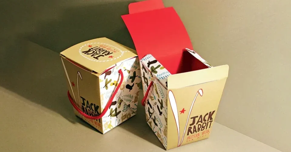 Chinese food boxes