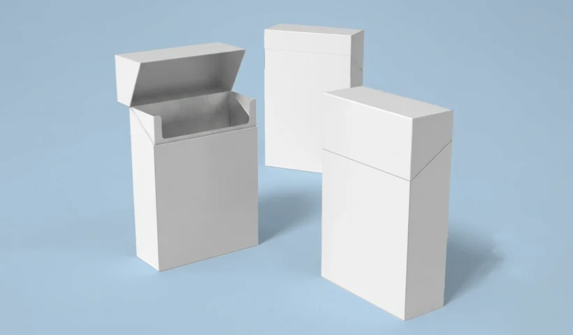 Blank Cigarette Boxes