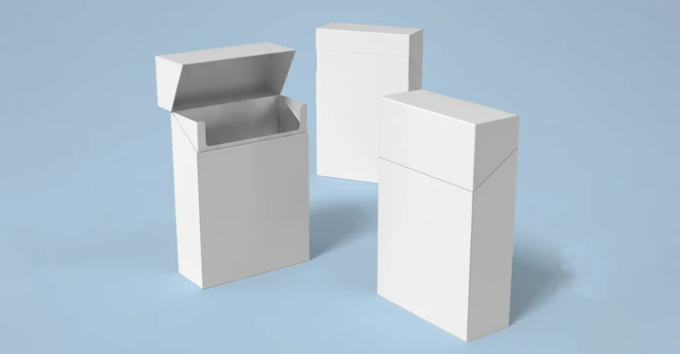 Blank Cigarette Boxes