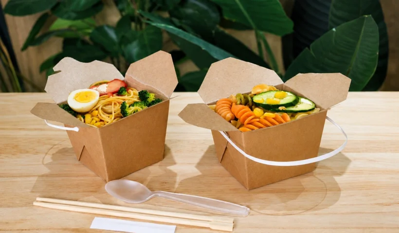 Chinese food boxes