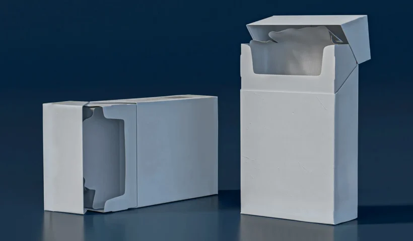 cigarette boxes blank
