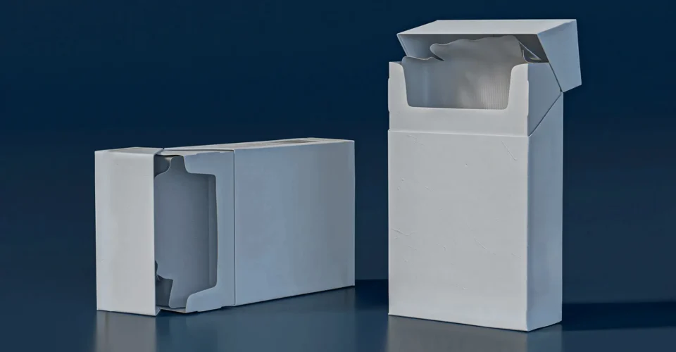 cigarette boxes blank